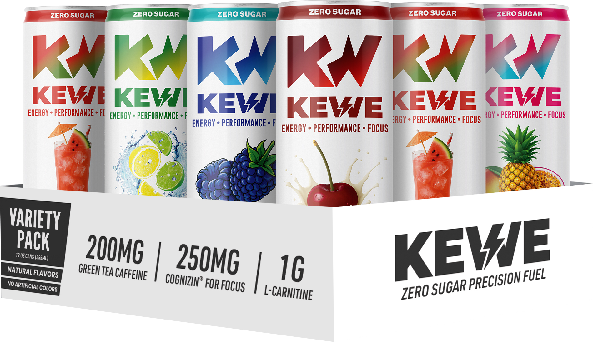 Kewe Energy Drink Variety Pack