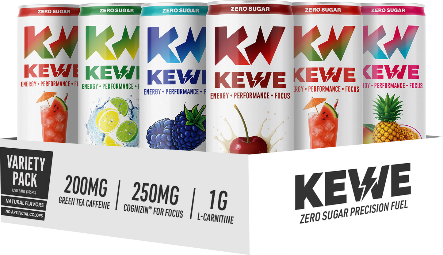 Kewe Energy Drink Variety Pack